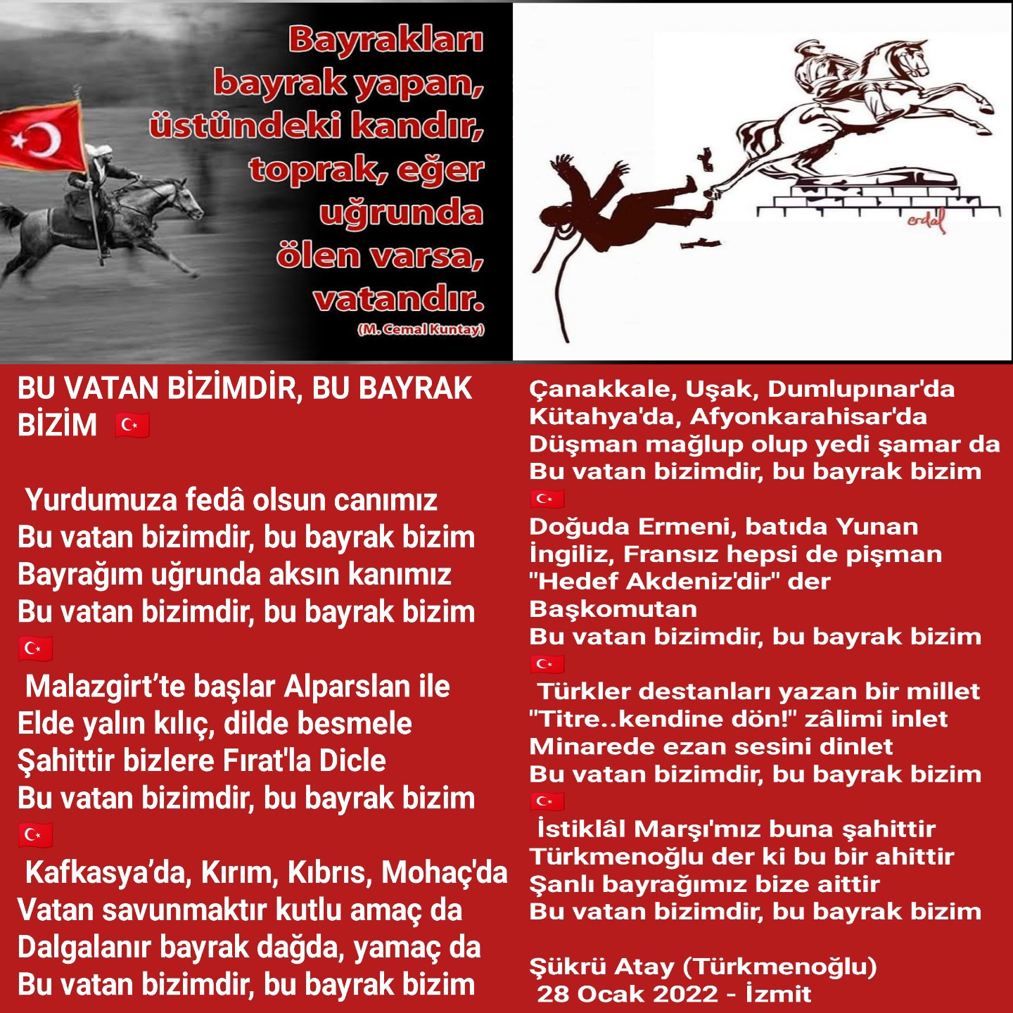 Bu vatan bizimdir, bu bayrak bizim