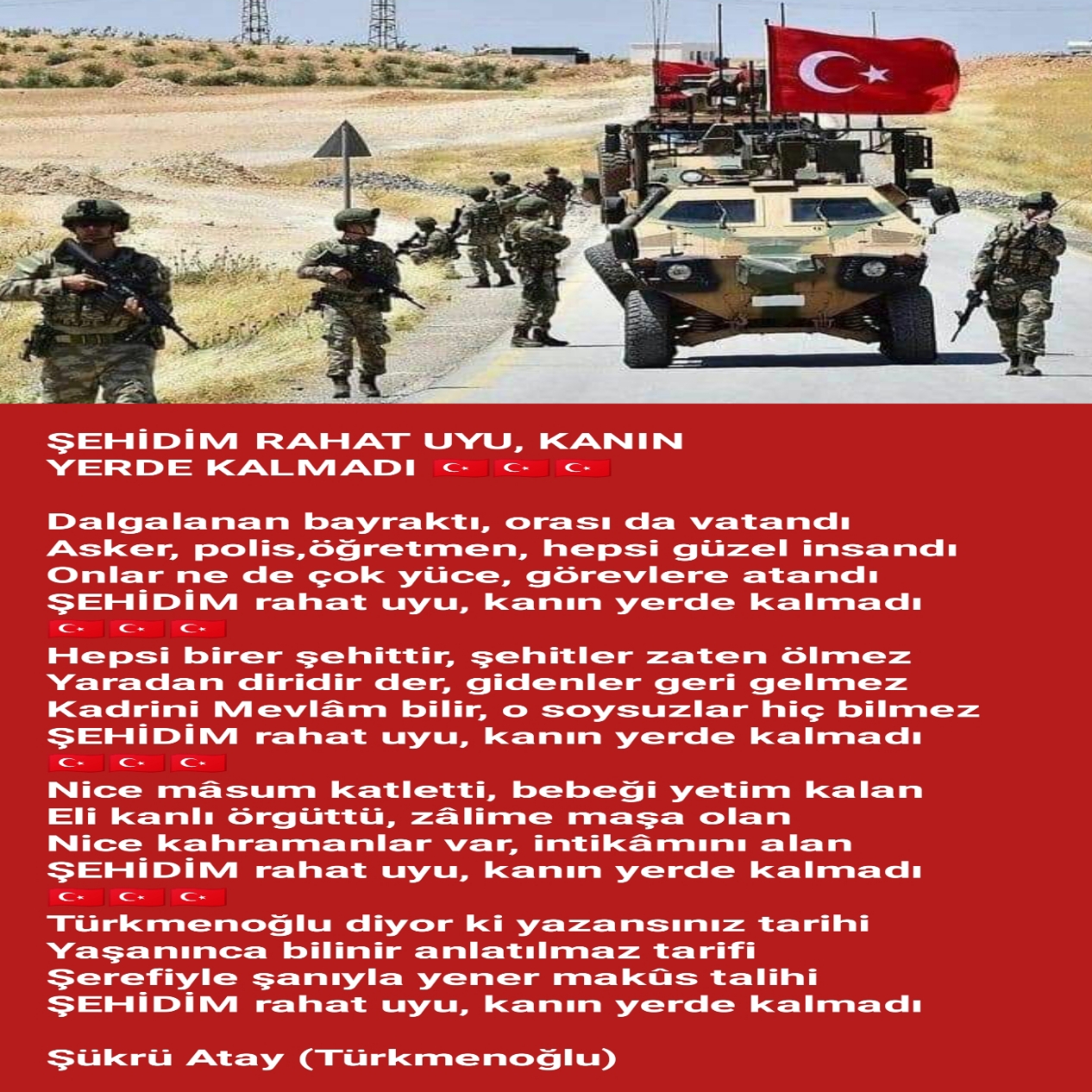 ŞEHİDİM RAHAT UYU