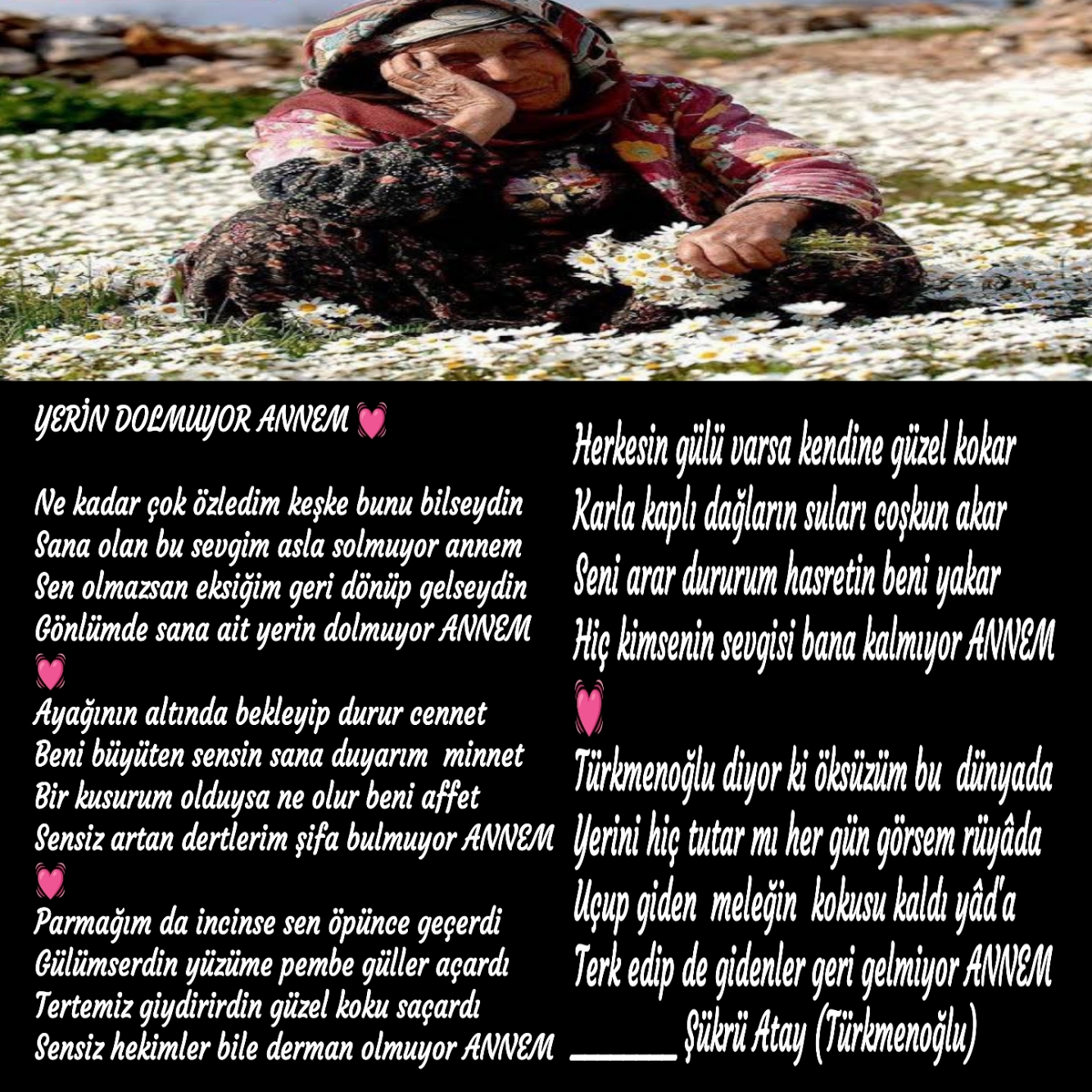 YERİN DOLMUYOR ANNEM