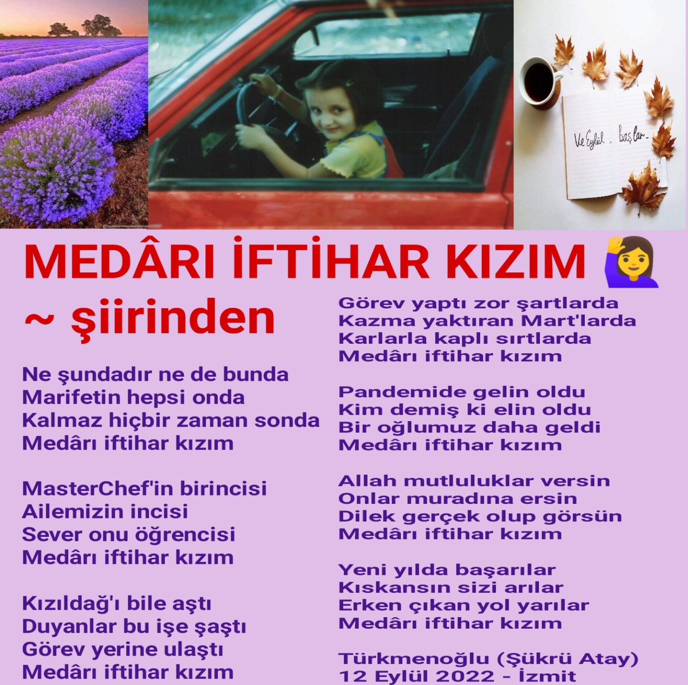 Medârı iftihar kızım
