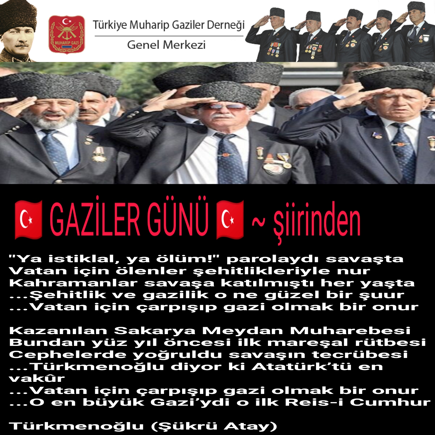 19 Eylül Gaziler Günü