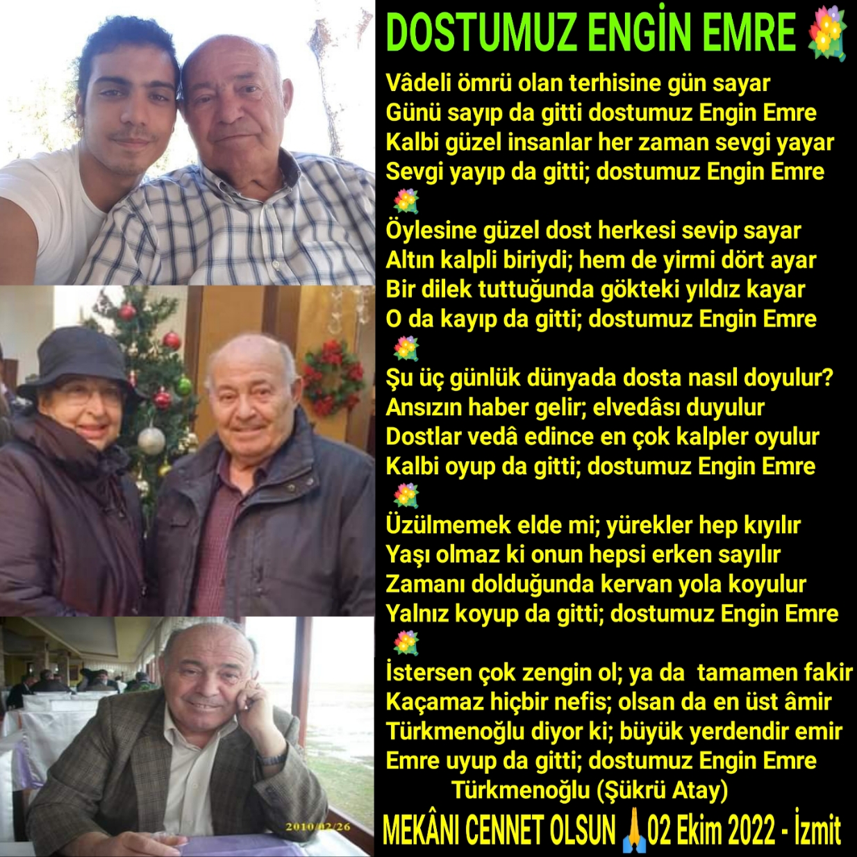 DOSTUMUZ ENGİN EMRE