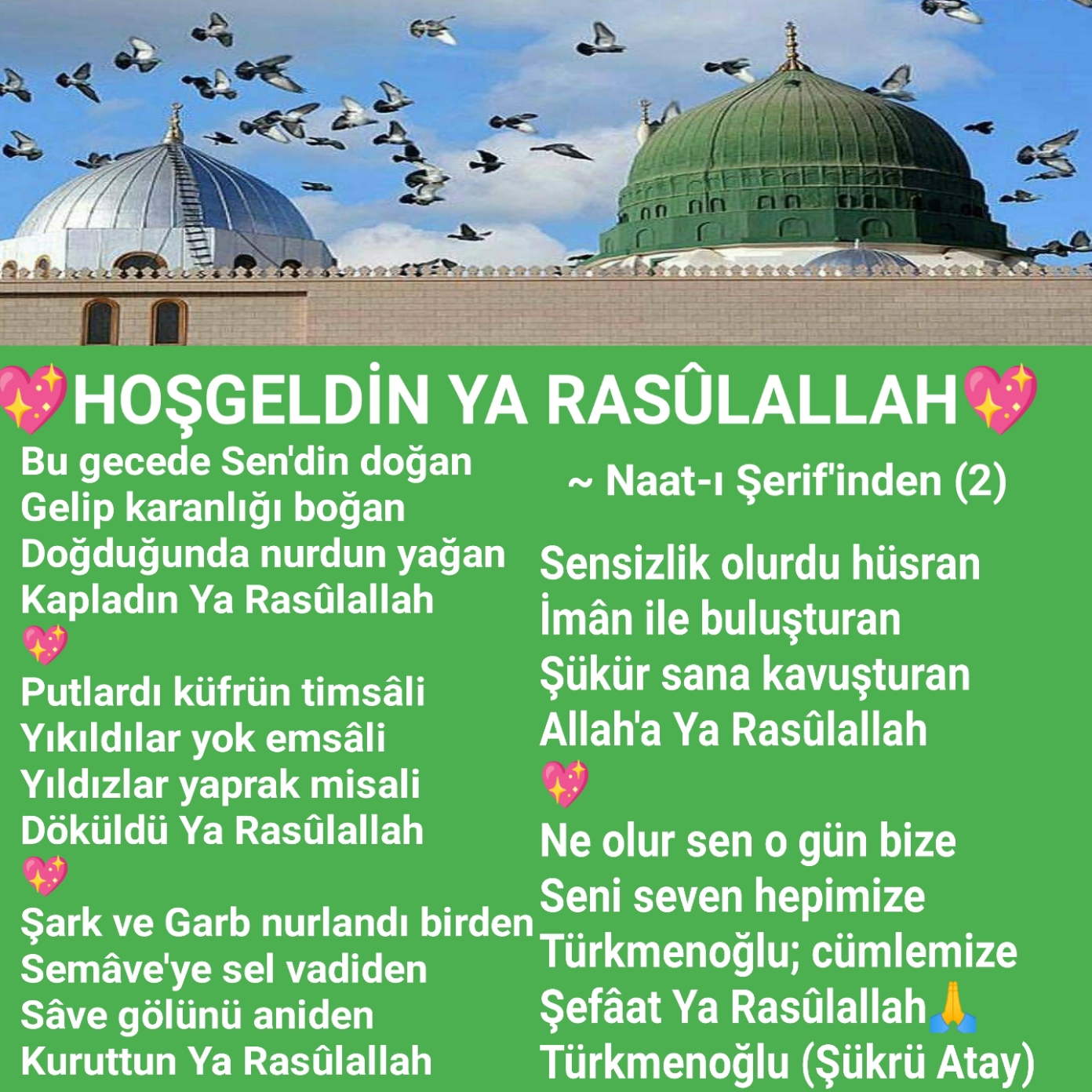 MEVLİD KANDİLİMİZ VE HZ. MUHAMMED (S.A.V.) 'İN KISACA HAYATI
