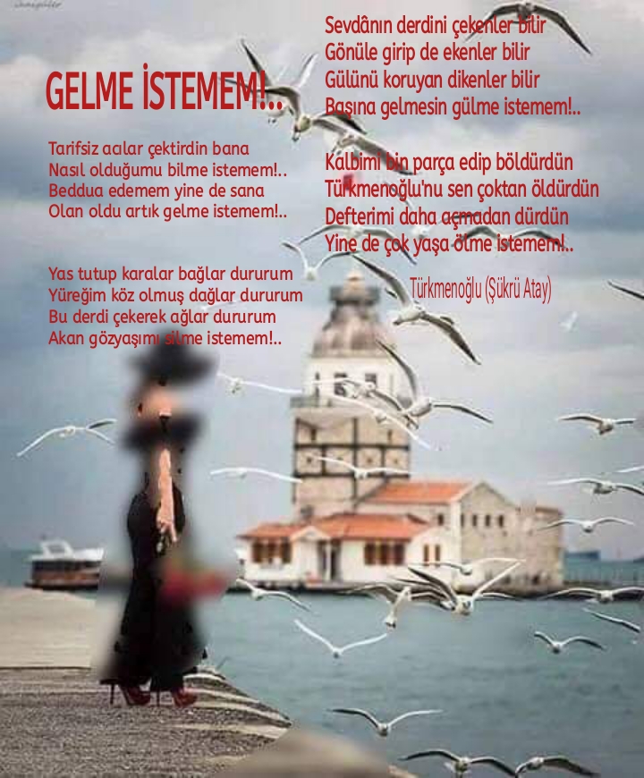 GELME İSTEMEM!..