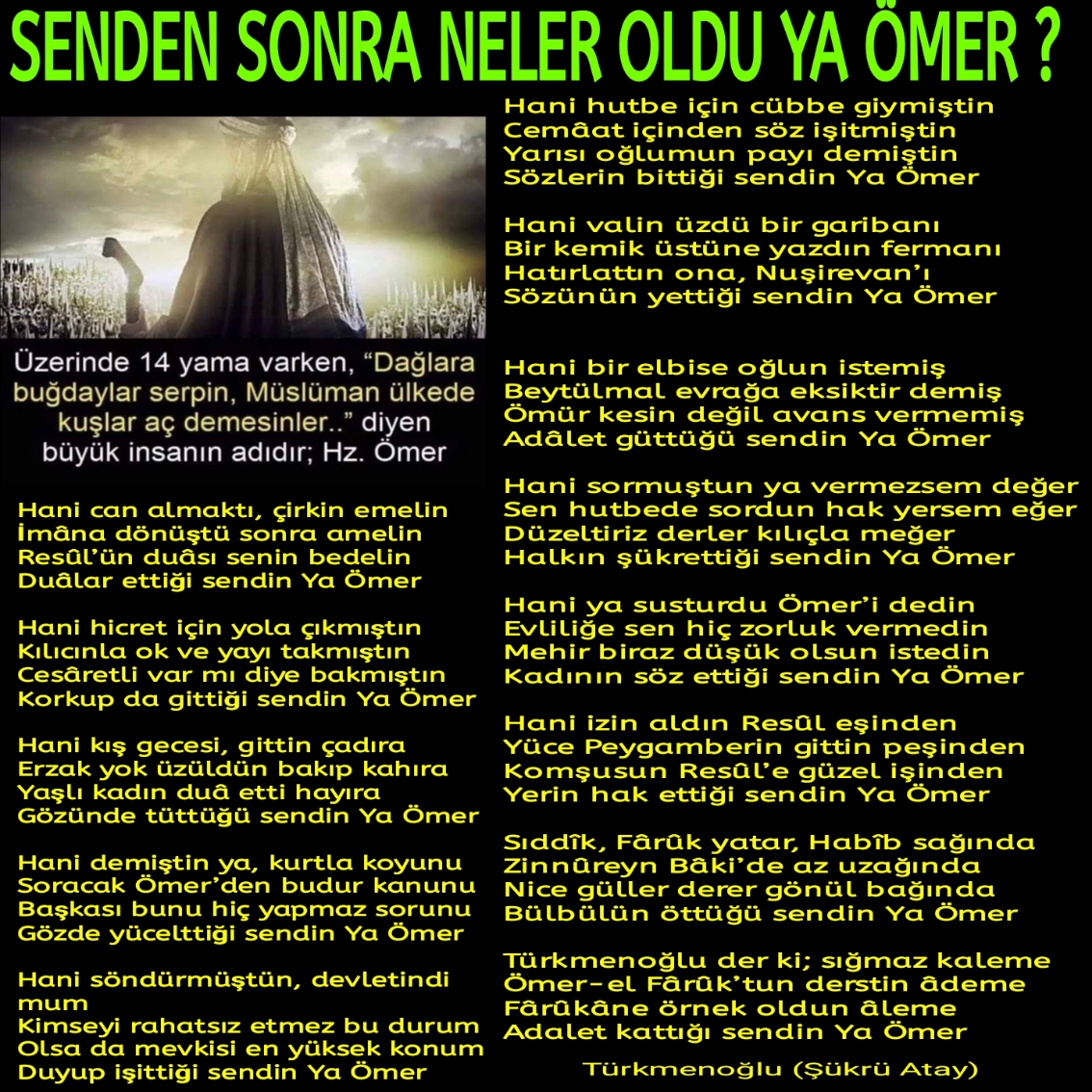 SENDEN SONRA NELER OLDU YA ÖMER !