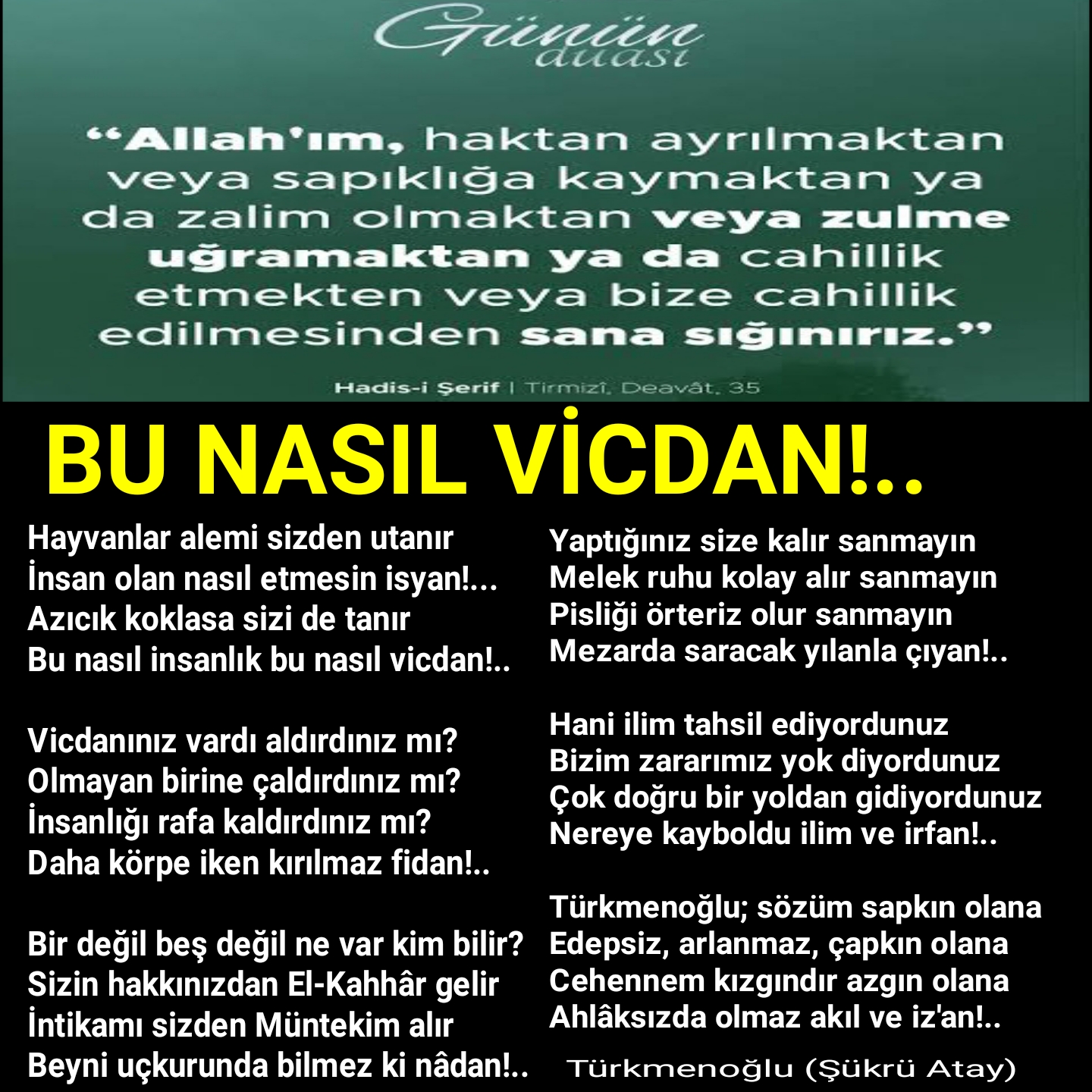 BU NASIL VİCDAN!..