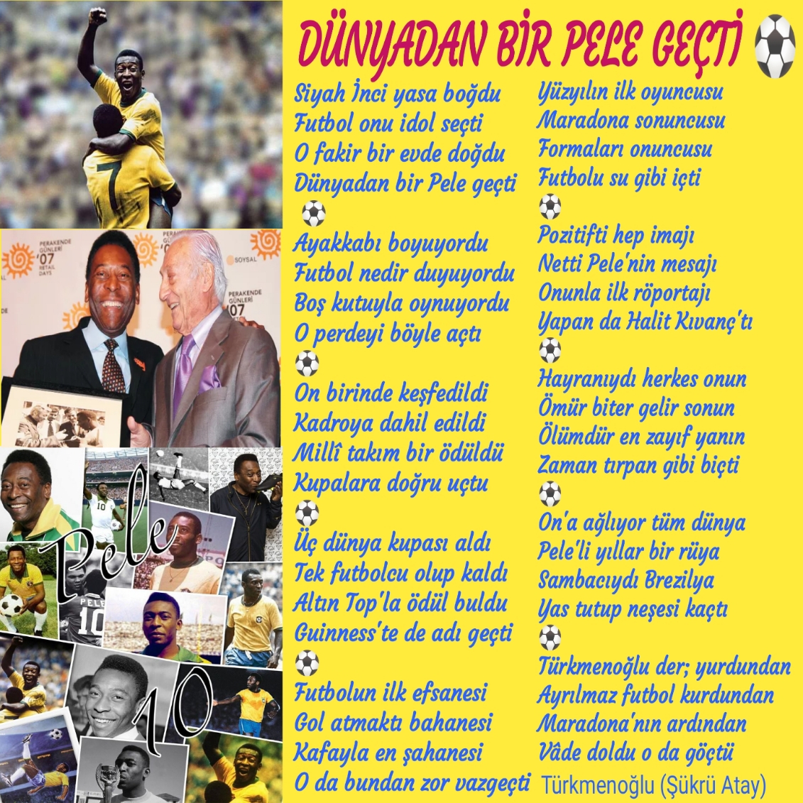 DÜNYADAN BİR PELE GEÇTİ