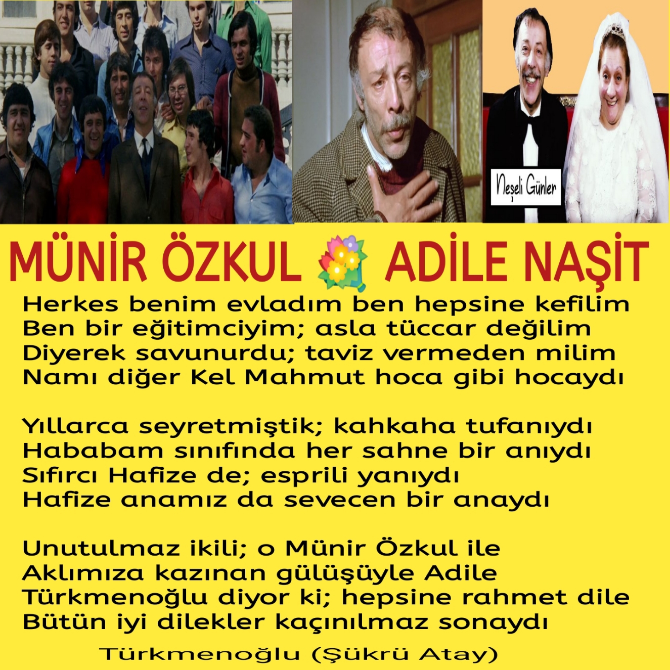 Münir Özkul & Adile Naşit