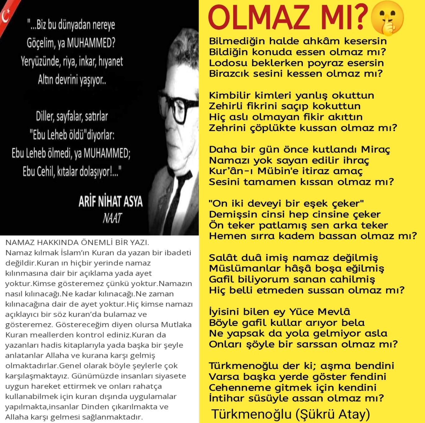 OLMAZ MI?