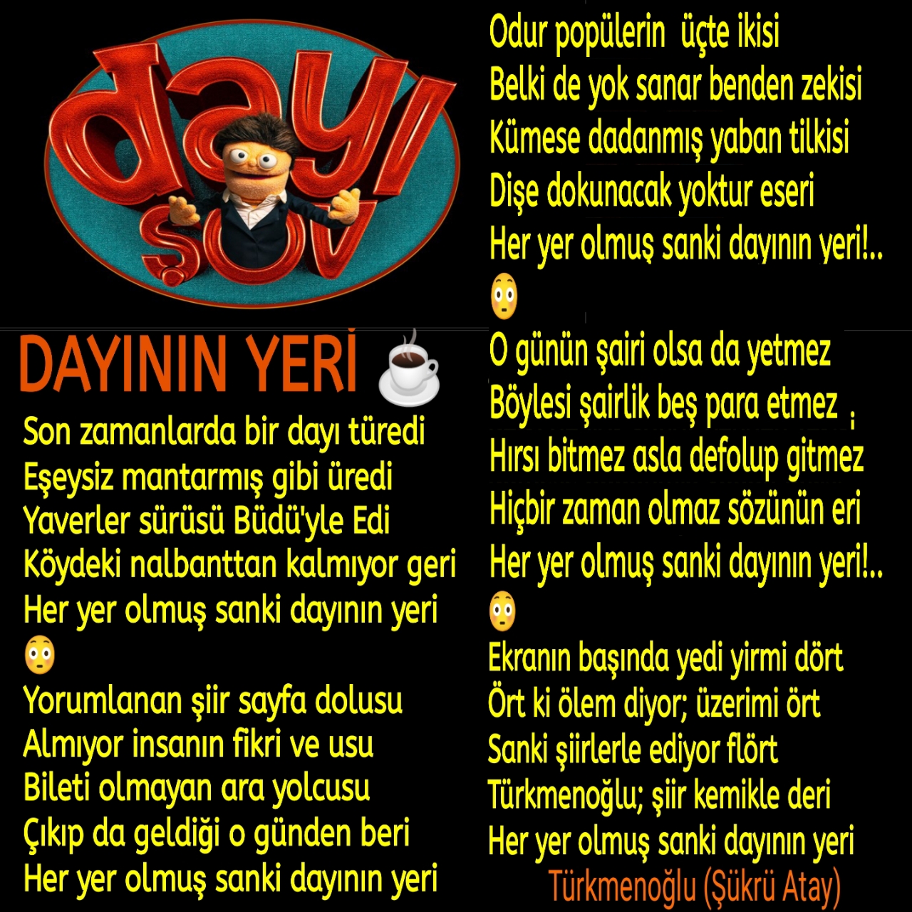 DAYININ YERİ