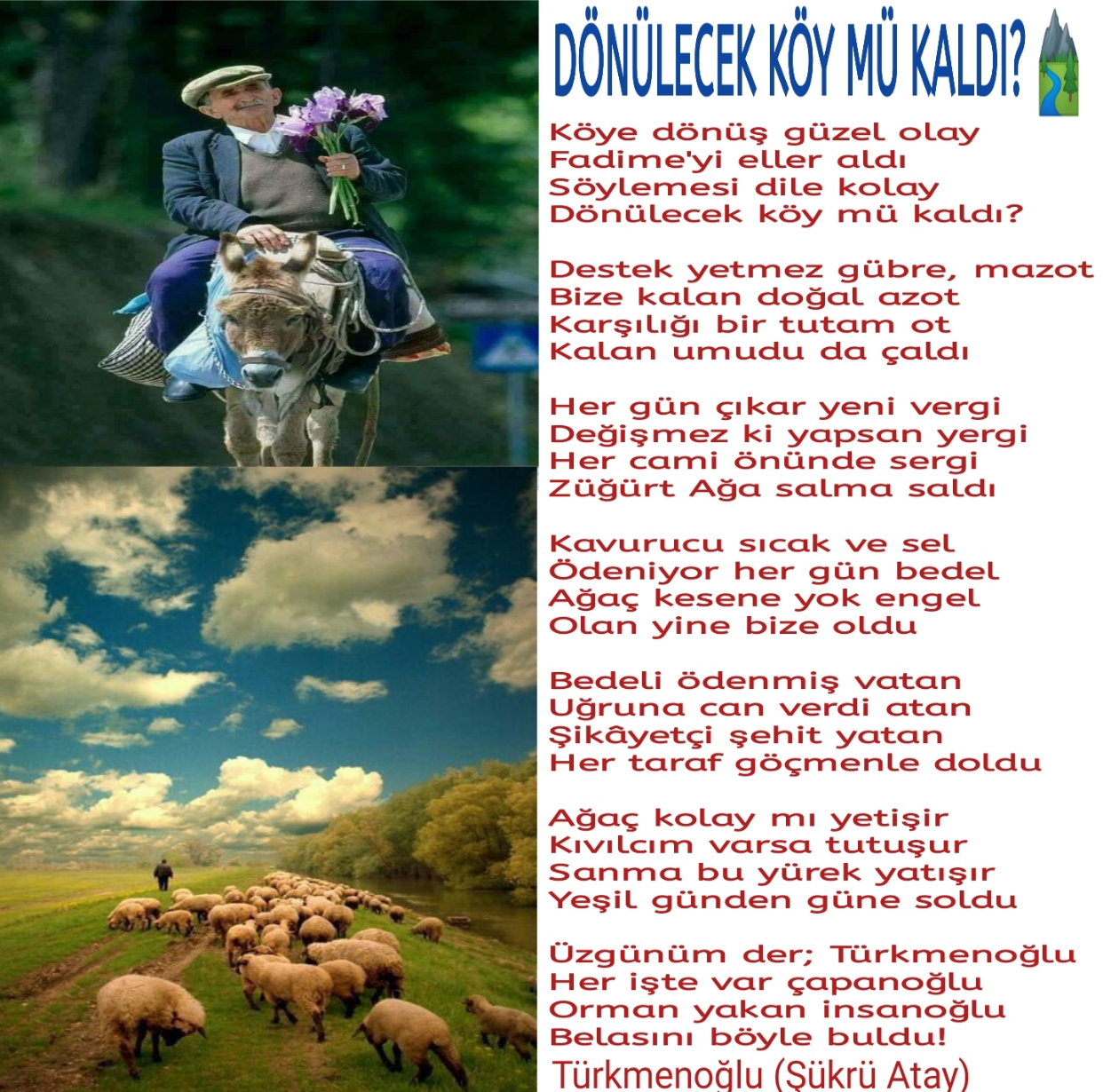 DÖNÜLECEK KÖY MÜ KALDI?