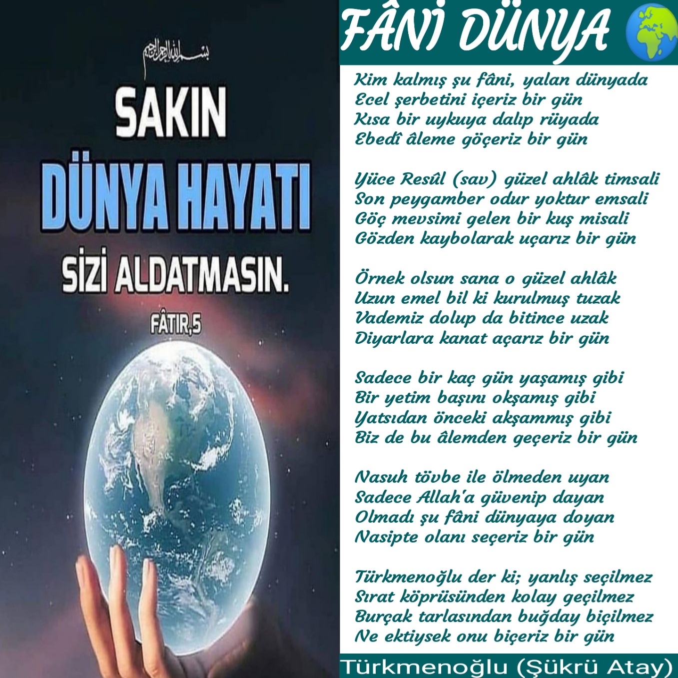 FÂNİ DÜNYA