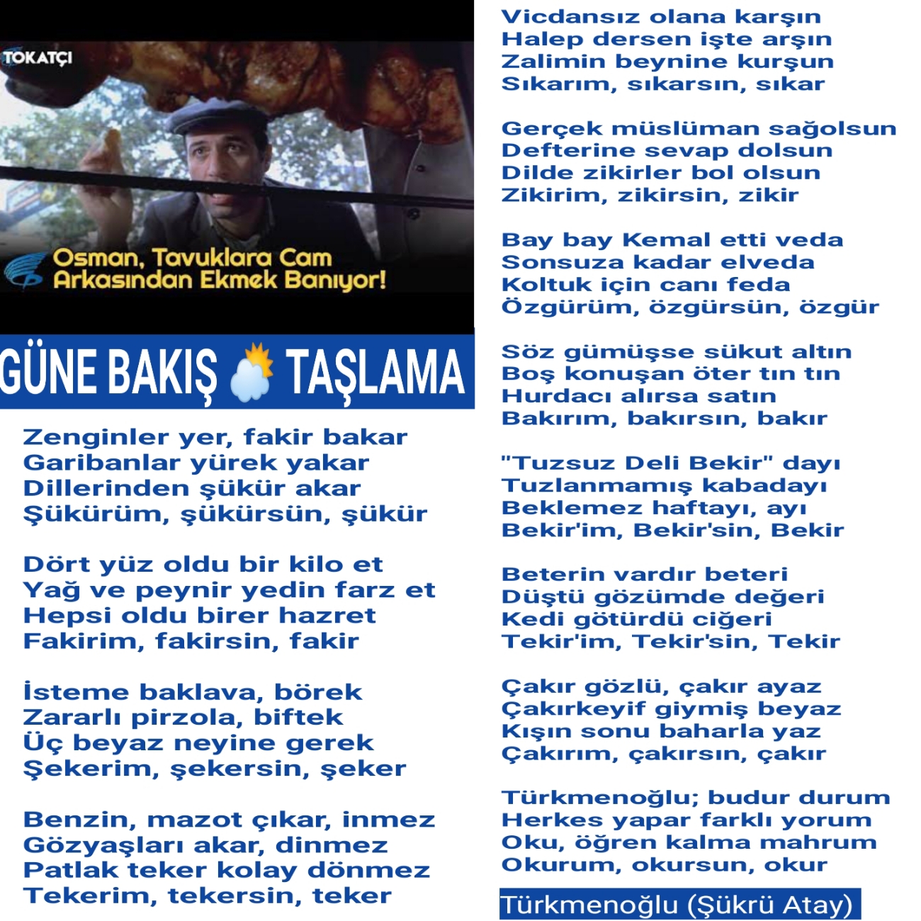 GÜNE BAKIŞ