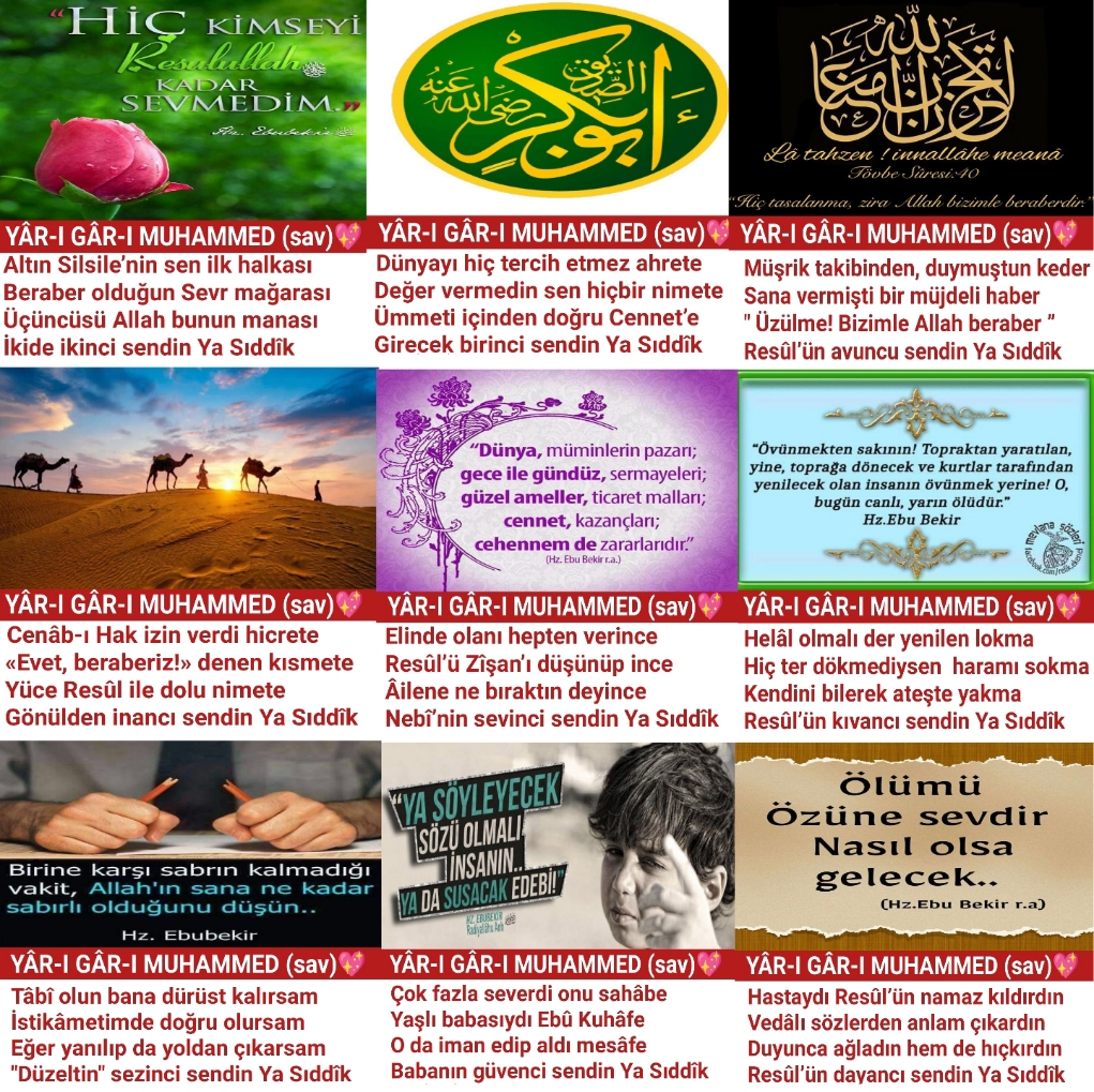 YÂR-I GÂR-I MUHAMMED (SAV)