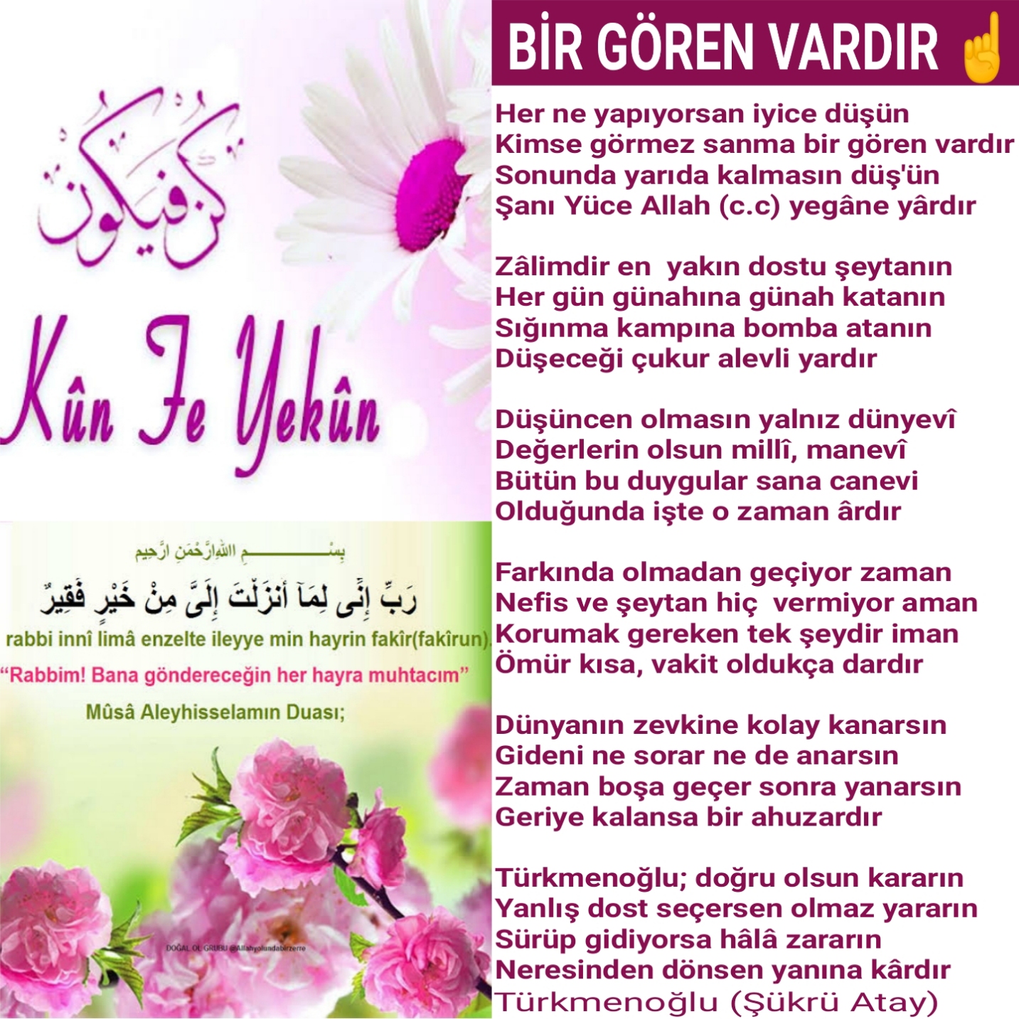 BİR GÖREN VARDIR