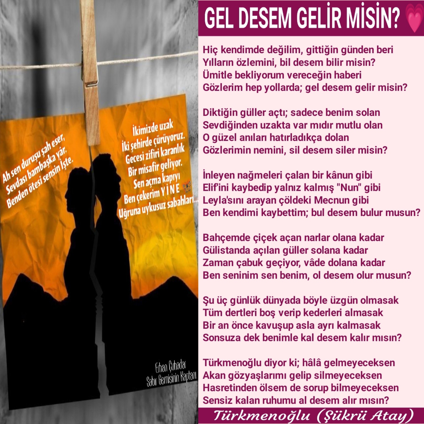 GEL DESEM GELİR MİSİN?