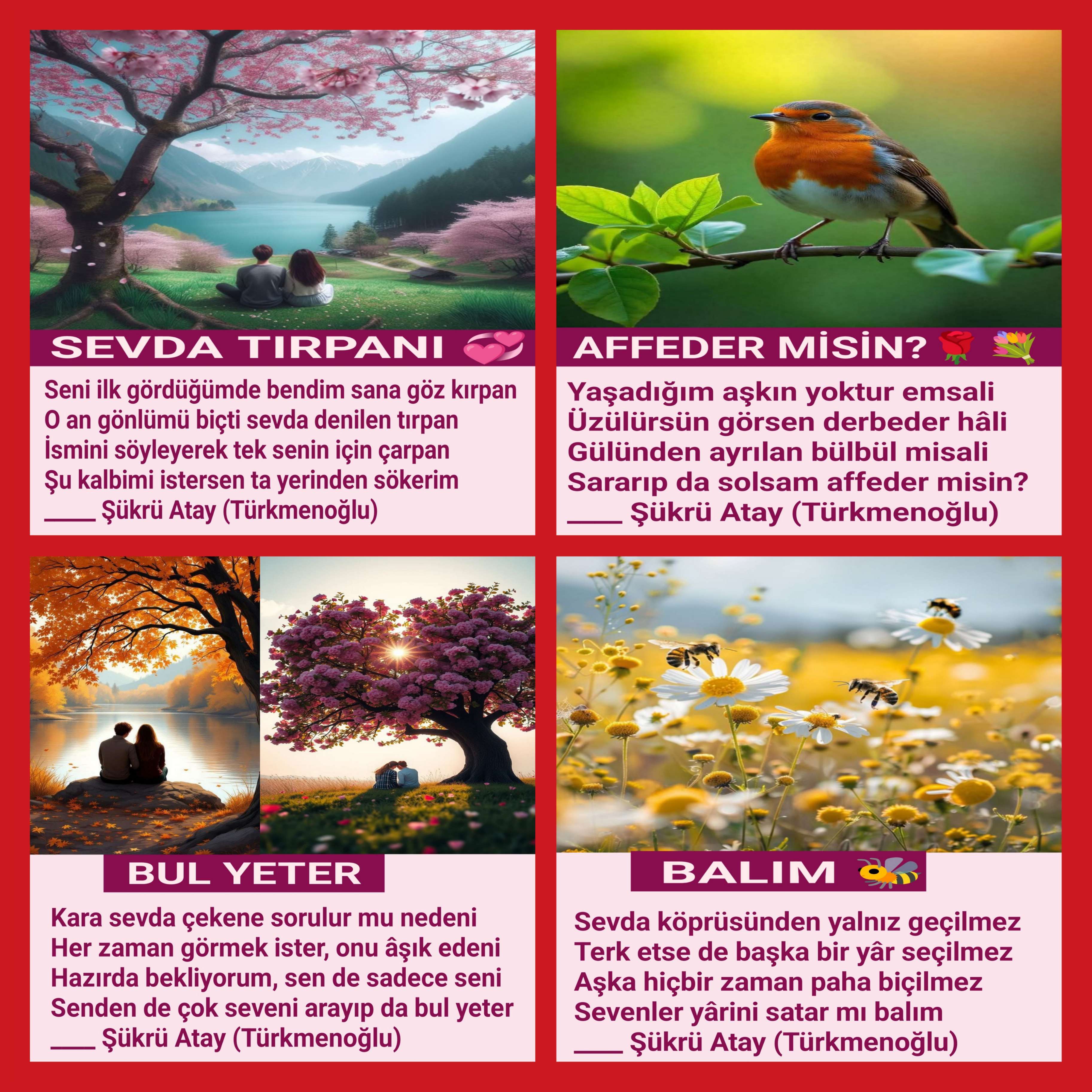 Dört Dörtlük Şiirler 1